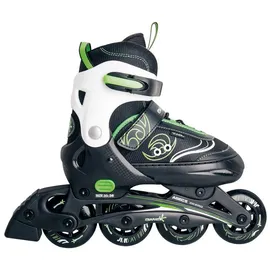 Muuwmi Verstellbare Kinderinliner Gr. 29-32 Inline-Skates - grün/schwarz