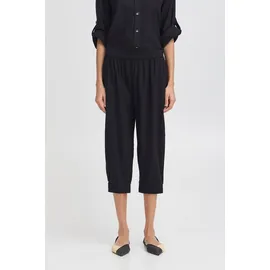 B.YOUNG BYFALAKKA Regular fit Caprihose Schwarz 38