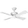 Hunter Fans Bayport 107 cm Deckenventilator Weiß/Eiche Hell