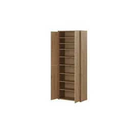 Forte Alice Springs Schuhschrank 75 x 192 x 35 cm braun