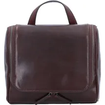 LEONHARD HEYDEN Roma Kulturbeutel Leder 26 cm braun