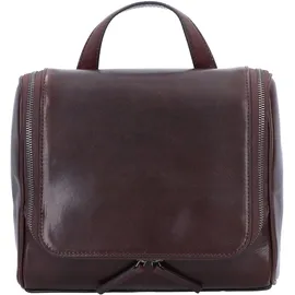 LEONHARD HEYDEN Roma Kulturbeutel Leder 26 cm braun