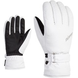 Ziener Skihandschuhe KORVA Ski-Handschuhe/Wintersport | warm, atmungsaktiv, White, 8