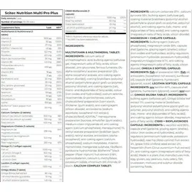 Scitec Nutrition Multi Pro Plus Kapseln 30 Päckchen