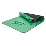 Reebok Unisex Naturkautschuk Yogamatte Grünes Mandala,