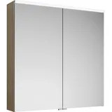 Burgbad Eqio 80 cm Waschtischbeleuchtung eiche cashmere dekor