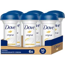 Dove Original Creme Deodorant Stick 6 x 50 ml