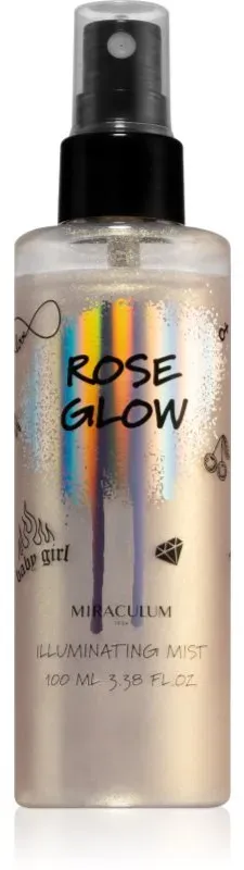 Miraculum Girls Collection Rose Glow feuchtigkeitsspendendes Bodyspray mit Glitzerteilchen 100 ml