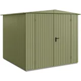 Hörmann Gerätehaus Berry Classic 2,59 x 2,48 m Schilfgrün