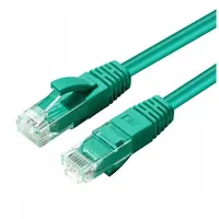 MicroConnect Cat6a (UTP) 10m Grün Lszh