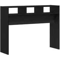 VidaXL Konsolentisch Schwarz Eiche 105x30x80 cm
