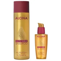 Alcina Nutri Shine Shampoo + Öl-Elixir Set* 0.3 l Damen 