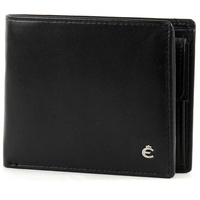 Esquire Harry Wallet Quer with Flap S black