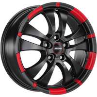 Ronal Ronal, R59 MCR, 7.5x18 ET40 5x114,3 82, jetblack-red rim