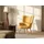 vente-unique Sessel VATELY Stoff 78 x 113 x 93 cm Senfgelb