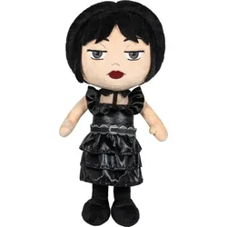 Schmidt Spiele 42833 - Wednesday, Wednesday Addams im Ballkleid, 33 cm, Plüsch