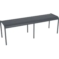 Fermob LUXEMBOURG 3/4-Sitzer Bank Aluminium - Anthrazit