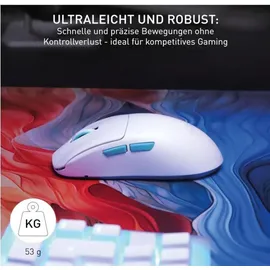 Cherry M68 Weiß/Türkis