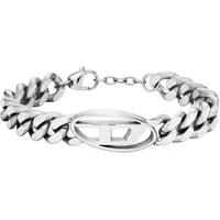 Diesel Armband Edelstahl silberfarben DX1432040 Größe 99