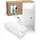 Calmwaters Calmwaters® Premium Badewanne Komplettset 180x80 cm mit Wannenträger & Ablaufgarnitur, EU, Duobadewanne für 2, Set Acryl-Badewanne rechteckig, Moderne Rechteckbadewanne 180 x 80 cm, Weiß