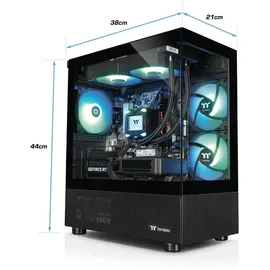 Thermaltake Gaming-PC AMD Ryzen 7 7800X3D 4,2 GHz 32 GB RAM 1 TB SSD RTX 5070 Windows 11 Home