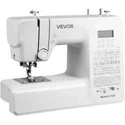 VEVOR Computerisierte Nähmaschine Digitale Nähmaschine 200 Stichanwendungen