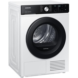 Samsung DV9EBBA245AEEG Bespoke Wärmepumpentrockner, 9 kg, Hygiene+, Optimal Dry, 2-in-1 Komfortfilter, Super Kurz 35', Weiß