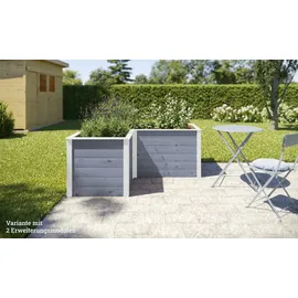Weka Modular Ergänzungssatz 67 x 69 x 69 cm Grau