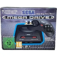 Sega Mega Drive Mini 2 60 Spiele Schwarz 2 Controller