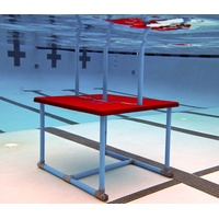Finis Kinder Training Equiptment Swim Teaching Platform, red, 1.2m x 1.1m, 1.05.107.98