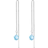 Elli Ohrhänger Glamour Hellblau 925 Sterling Silber onesize