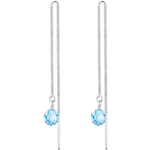 Elli Ohrhänger Glamour Hellblau 925 Sterling Silber onesize