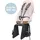 Urban Iki Ta-Ke Fahrradkindersitz nur MIK HD Klicksystem pink braun sakura kurumi - Beige