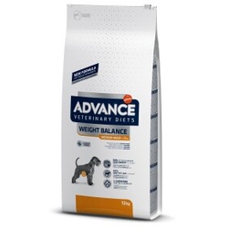 ADVANCE Veterinary Diets Weight Balance Medium-Maxi - Kroketten für übergewichtige Hunde 12kg
