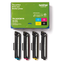 Brother Original Tonerkatusche TN-243CMYK - Value Pack - je 1.000 Seiten (TN243CMYK)