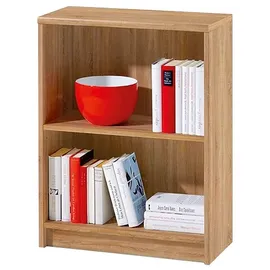 Die Möbelfundgrube LILLY Bücherregal 60 x 28 x 78 cm Sonoma Eiche
