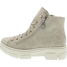 Rieker Z7410-62 Schnürstiefel in beige 42