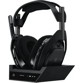 Logitech G Astro A50 X LIGHTSPEED (Kabellos), Gaming Headset, Schwarz