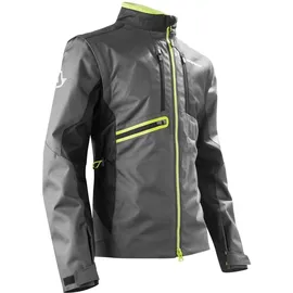 Acerbis Enduro One Textiljacke Schwarz/Neon-Gelb S