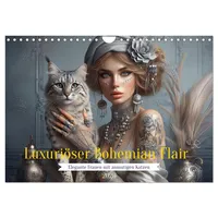 Calvendo Luxuriöser Bohemian Flair - Elegante Frauen mit anmutigen