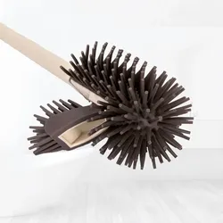 Muxel Toiletten Klo Bürste Silikon Klobürste WC Garnitur Bürste Brush Toilettenbürste