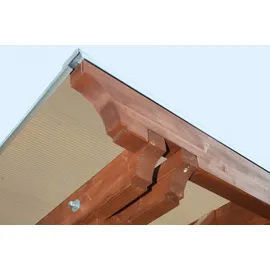 SKAN HOLZ Marseille 3,5 x 3,27 x 2,36 m weiß