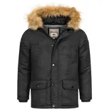 Lonsdale Winterjacke Schwarz 164