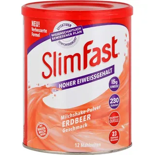 Slim-Fast Pulver Erdbeere, 438 g PUL