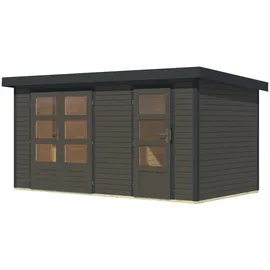 Karibu Merkurino A 4,01 x 2,14 m Grau