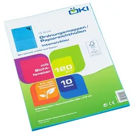 ÖKI Sichthüllen A4 Blau 100 St.