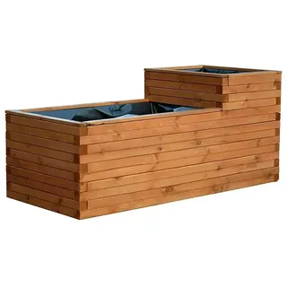 Dobar Hochteich Superb  (L x B x H: 180 x 78 x 80 cm, Braun)