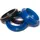 EnDURO Fk6613 Rockshox 28 Mm Gabeldichtringsatz Blau,Schwarz Blau,Schwarz One Size
