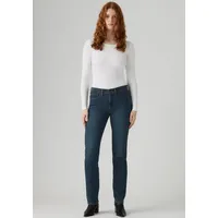 Levi's Damen Jeanshose 314 Shaping Straight Fit, Blau (Eternal Indigo Drk Tint), W27/L32