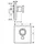 Hansgrohe ShowerSelect Square Duschthermostat für 1 Verbraucher Chrom 36716000